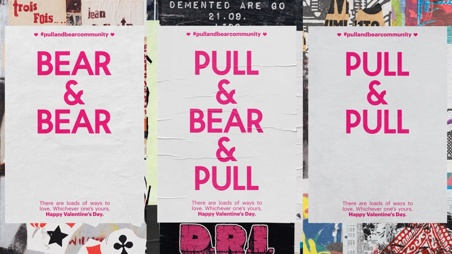 Pull&Bear reinterpreta su logo en San Valentín para celebrar el amor en todas sus formas