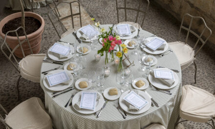 Palacio de Montarco Presenta sus mesas para bodas y celebraciones estivales