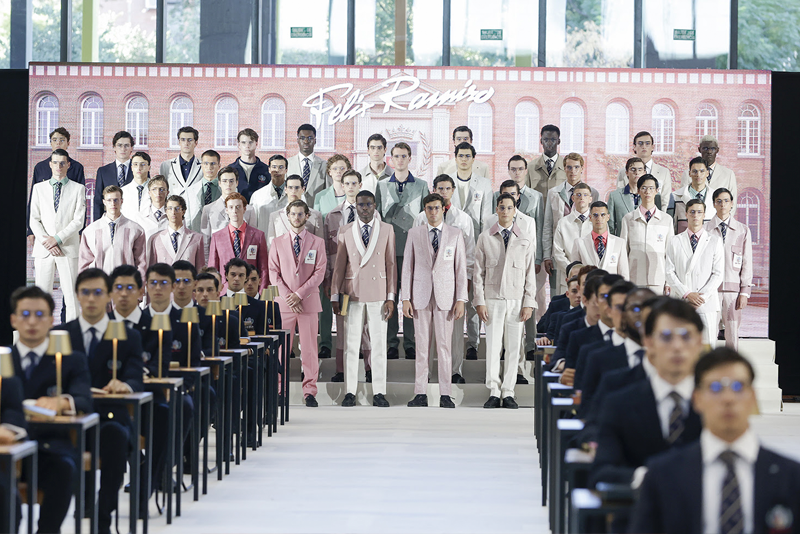 FÉLIX RAMIRO PRESENTA SU NUEVA COLECCIÓN “COLLEGE”, EN EL MARCO DE MADRID ES MODA