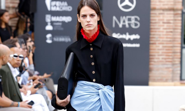 Adeba firma los zapatos de Moisés Nieto en la MBFWM