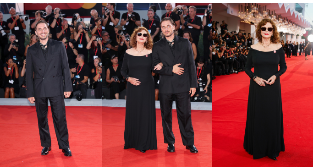 SUSAN SARANDON Y LUCA MARINELLI, DE FENDI EN EL 83.º FESTIVAL INTERNACIONAL DE CINE DE VENECIA